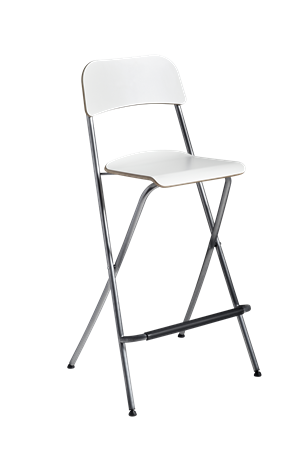 Bar stool, Berlin, white